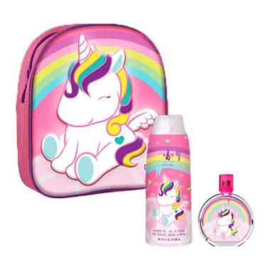 Air val 8987 set eau my unicorn (w)+edt 50ml vapo+ sg 300ml+zaino